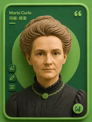人物视角 玛丽·居里