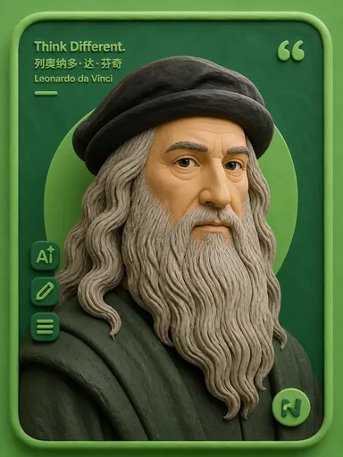 人物视角 列奥纳多·达·芬奇